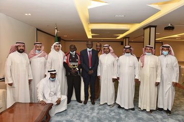 الرائد يكرم لاعبين المنتخب السوداني القدامى